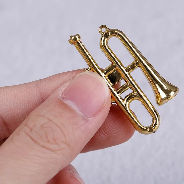 Decoration of mini musical instruments 7 pcs