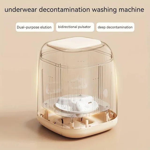 Mini washing machine for gentle underwear and socks