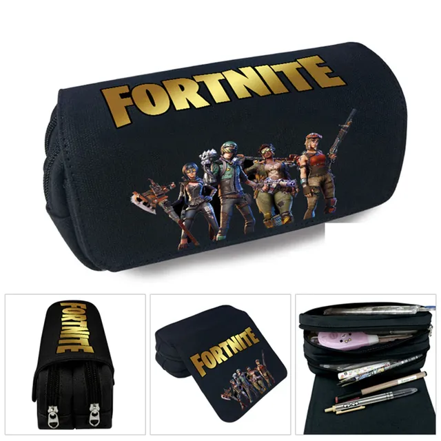 Large capacity school kit case with Fortnite print As show (24)