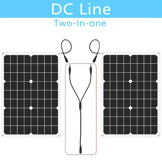 Complete Solar Panel Power - Auto Charger, Jachty, RV, Lode, Domov a Kemping © Dual USB a voľný regulátor