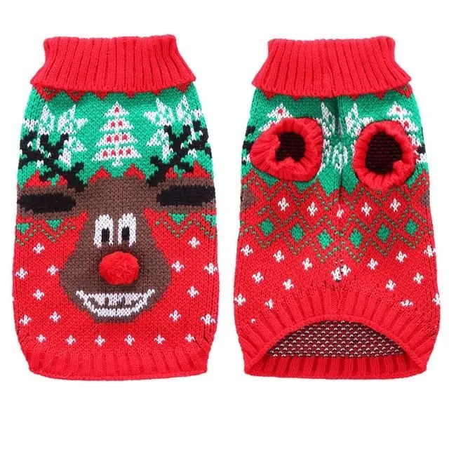Christmas sweater for dogs 07 s