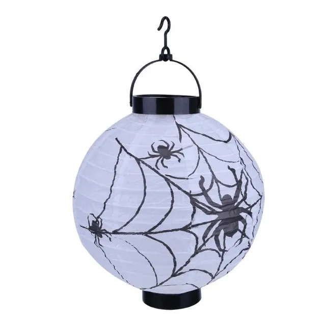 Halloweenský lampion s LED světlem - 4 varianty