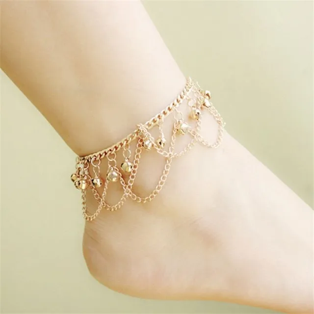Modern women's ankle chain Rosalin