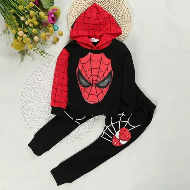 Luxusní dětská tepláková souprava Spider-Man black 3t