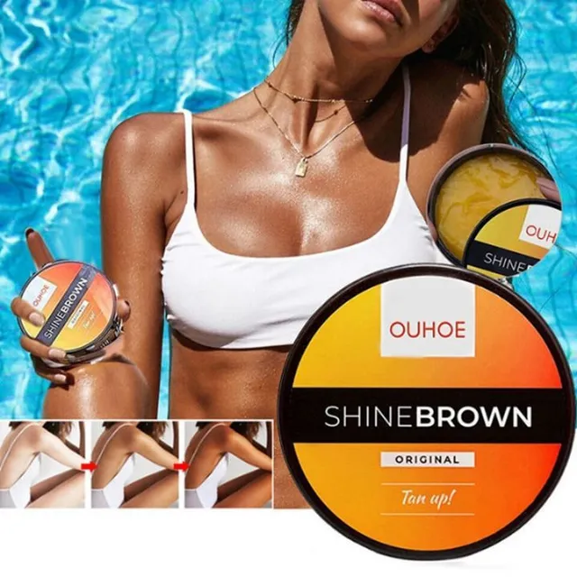 Crema de bronzat pentru bronz mai rapid cu aloe vera