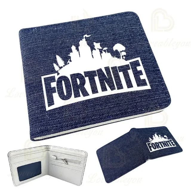 Baby jean wallet with themes favorite games Fortnite