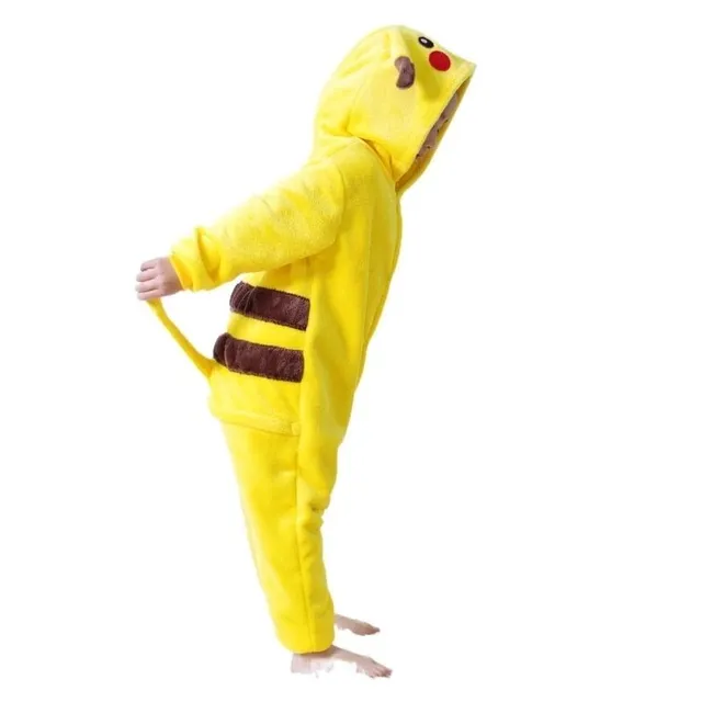 Detský moderný kostým s motívom Pokémonov - Pikachu