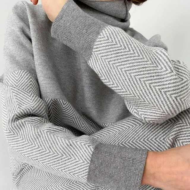 Good Feeling Herringbone Loungewear Set