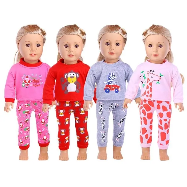 Pajamas for dolls A1