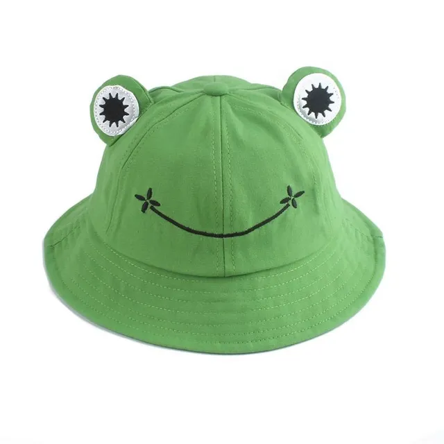 Pălărie de vară stilată pentru copii și adulți cu motiv de broască țestoasă