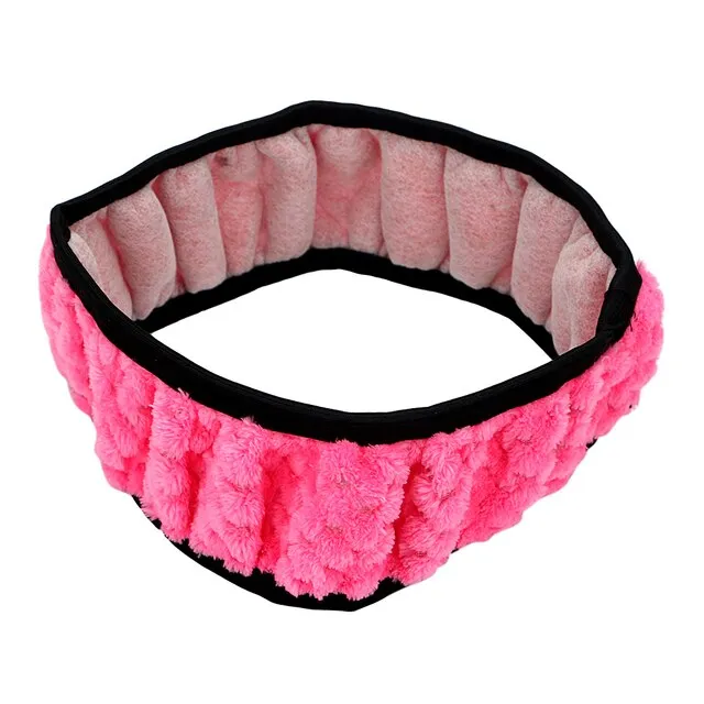 Hairy steering wheel cover Or05 pink