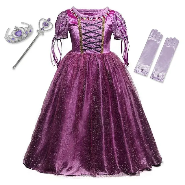 Disney princezná šaty pre dievčatá