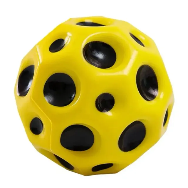Moderní antistresový míček - speciálně tvarovaný pro doskok do vysoké výšky, více barev