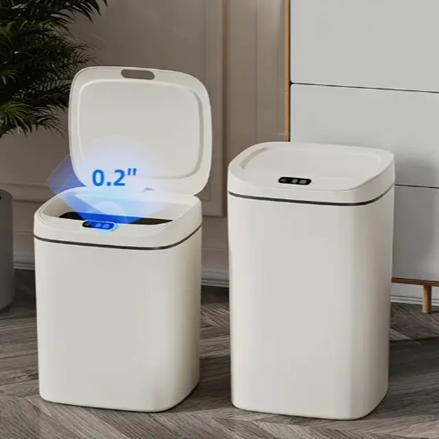 Coș de gunoi inteligent cu senzor automat pentru gospodărie