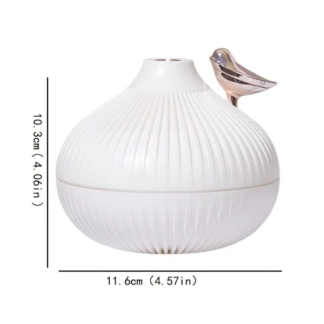 Small and quiet humidifier with night light "Onion"