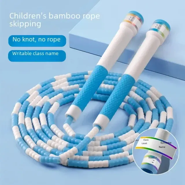 Professional adjustable bamboo rope for children