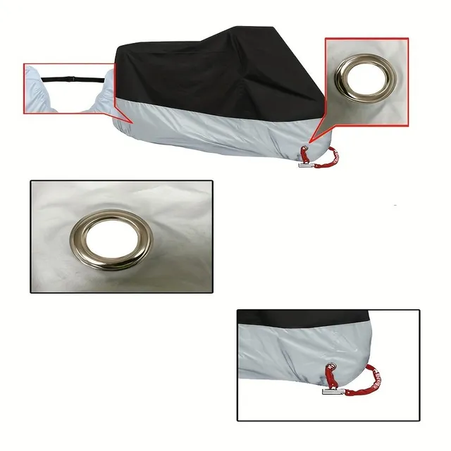 Waterproof motorcycle cover - year-round protection against dust, UV radiation, suitable for outdoor and indoor use