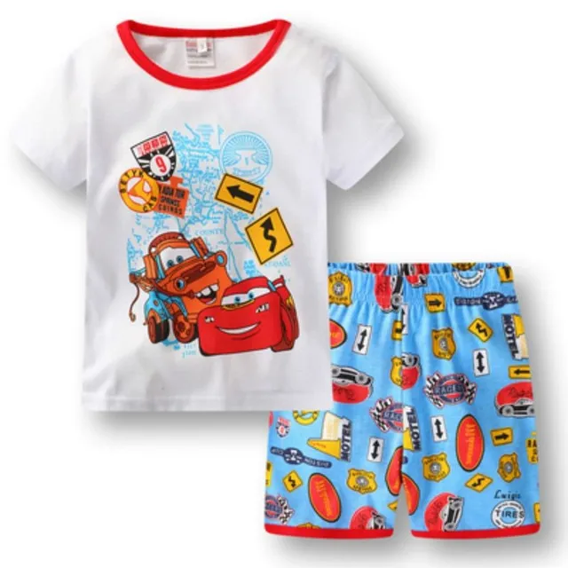 Chlapčenské letné pyžamo McQueen