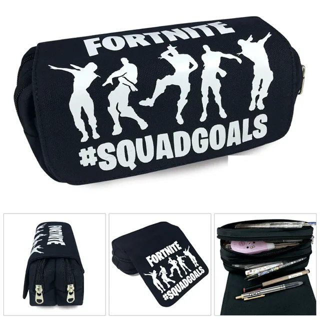 Large capacity school kit case with Fortnite print As show9