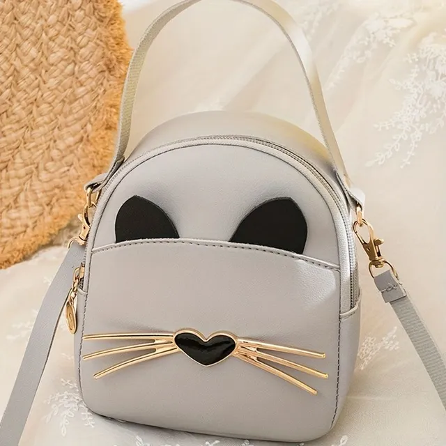 Fashion crossbody bag with cartoon printing