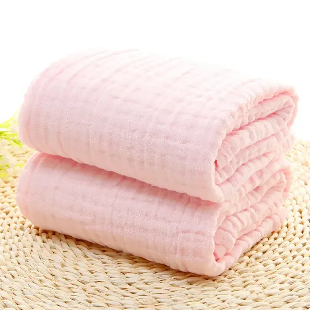 Children's six-layer blanket for a new-born sleeper or as a bath towel