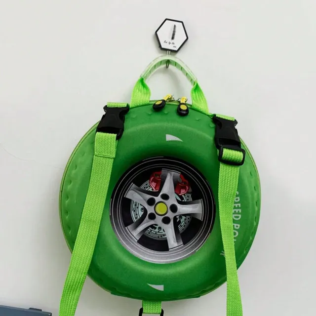Roztomilý okrúhly detský batoh s karikatúrou - ideálny pre škôlku a cestovanie