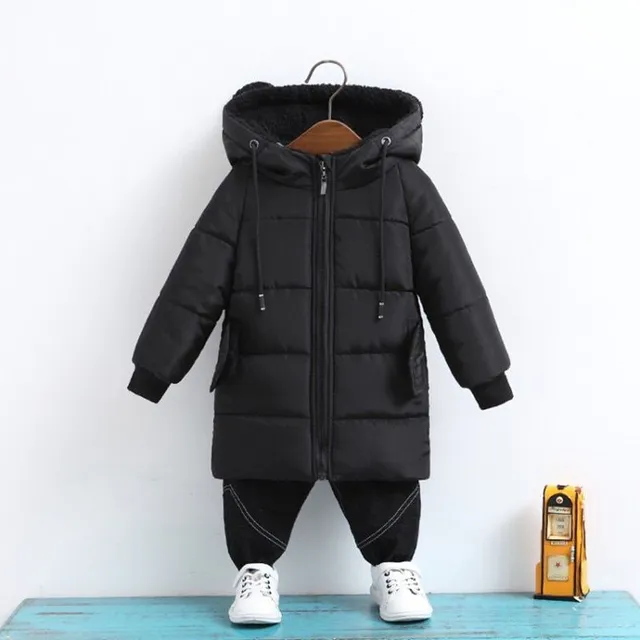 Children's winter jacket with ears