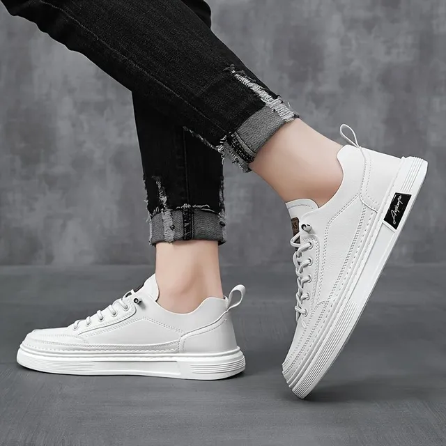 Stylish and comfortable men's low sneakers for skateboarding and common wearing