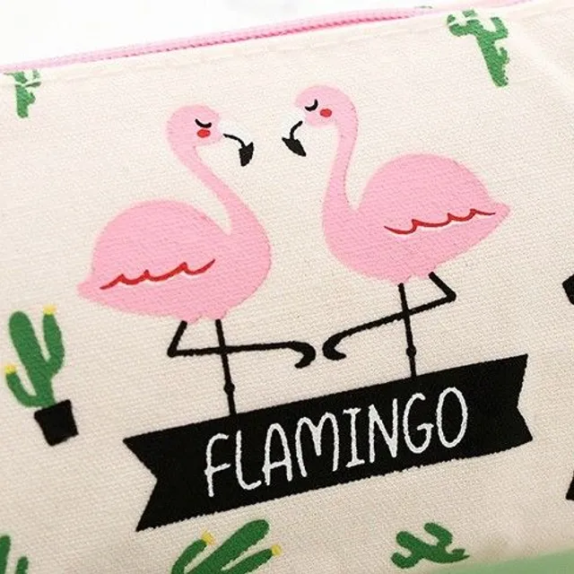 Writer case - Flamingos J3394