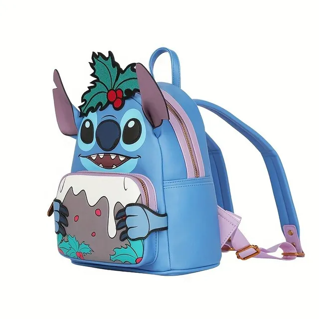 Backpack Disney Stitch, Cute Cartoon 3D Pattern