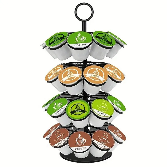 Stand On 1pcs Pod, Holder On Coffee Capsules Swimming O 360 Degrees, Multilayer Organizer On Saving Coffee Capsules, For Capacity 36, Do Kitchen, Bar A Restaurant, Kitchen Organizers and Storage, Kitchen Accessories Coffee Bars