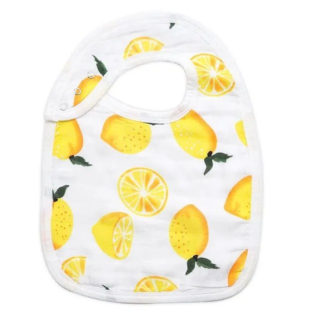 Baby bib made of bamboo cotton - soft bibs for newborns and toddlers