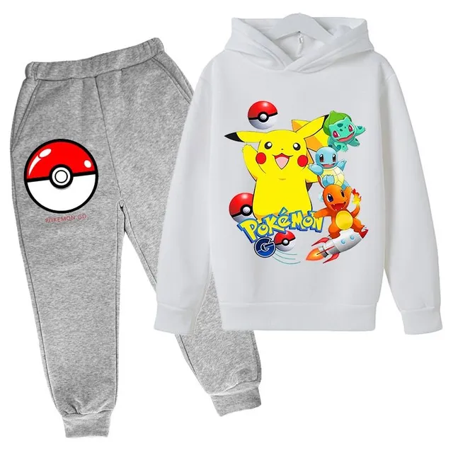 Kids stylish tracksuit with Pokémon motif - various types