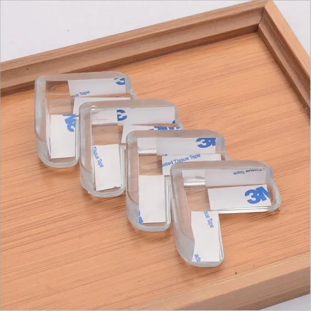 Protective transparent tape for table and furniture edges