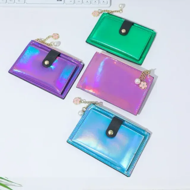 1 Piece- Multifunction Color Laser Wallet