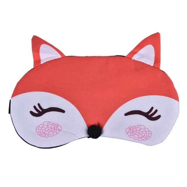 Cute eye mask with Topsy cat motif