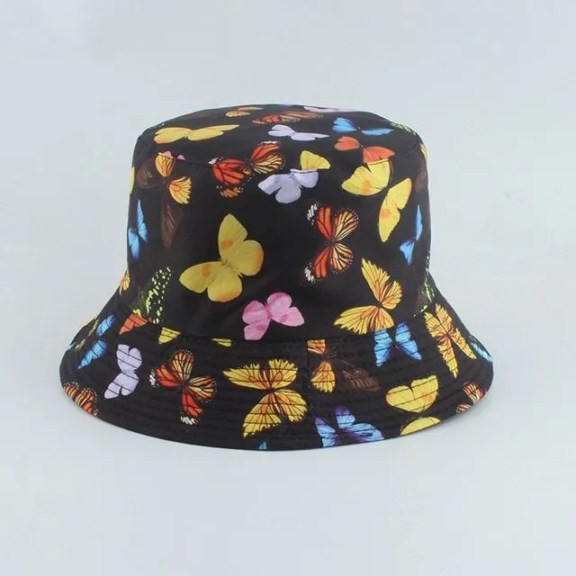 Stylowe odwracalne letnie kapelusze - więcej kolorów