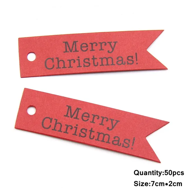 Etichete de hârtie de Crăciun Mia