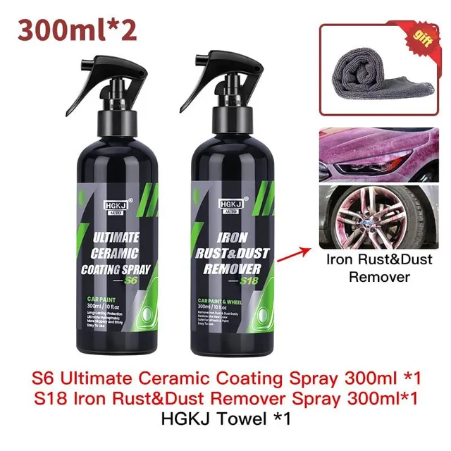 9H Ceramic Coating Hydrochromo Paint Care Nano Top Quick Coat Polymer Detailing Protection Liquid Wax Car Care HGKJ S6