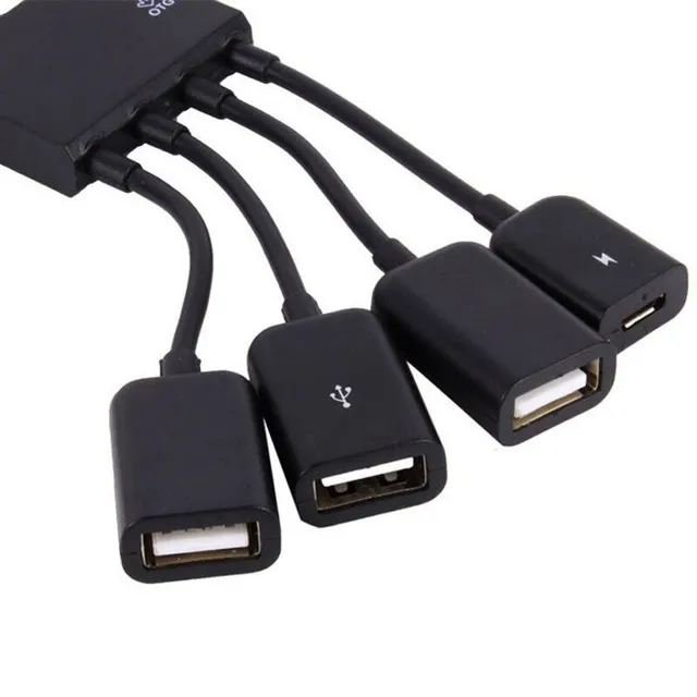 4 porty Micro USB hub