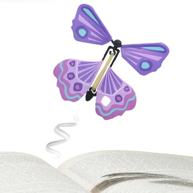 5 kusů Kouzelná létající hračka Motýl