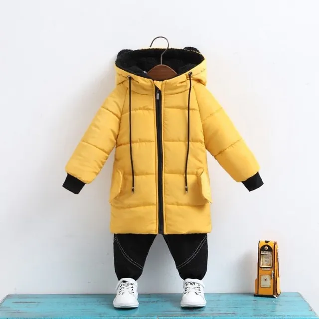 Children's winter jacket with ears