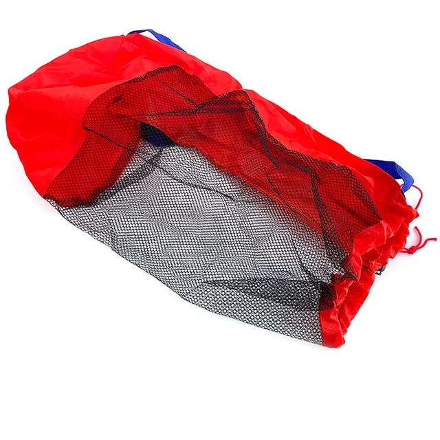 Moderní pohodlný voděodolný síťovaný batoh na hračky na pískoviště či pláž