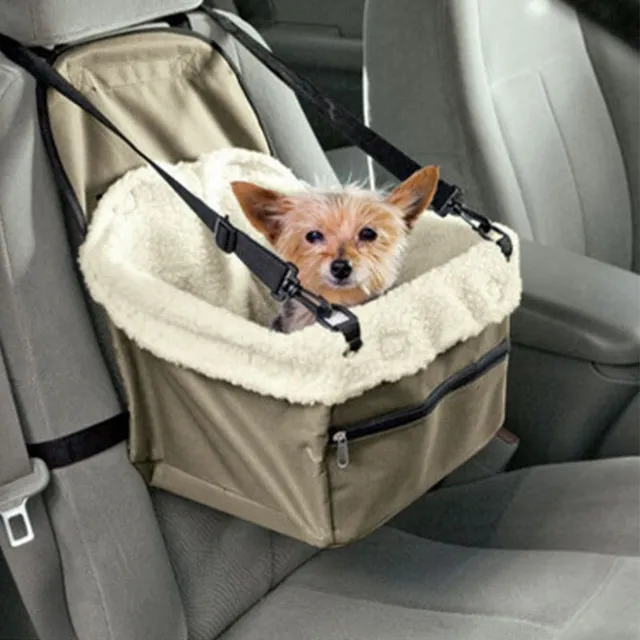 Bezpieczne foteliki samochodowe dla zwierząt domowych