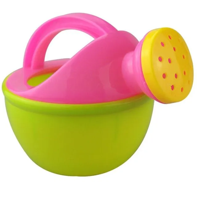 Plastic teapot with a sprinkle for children