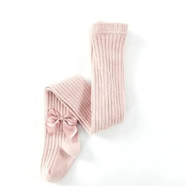Ciorapi pentru fetițe cu fundiță