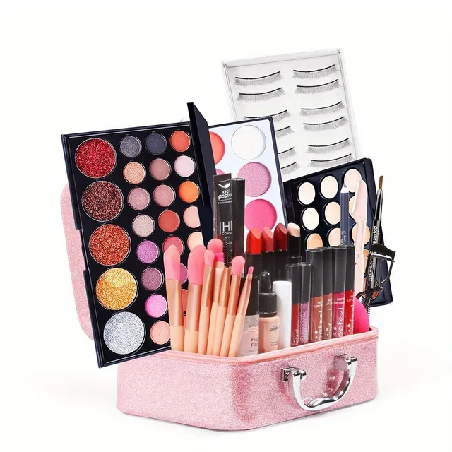 The magic look: the perfect make-up kit with shadow palette for women