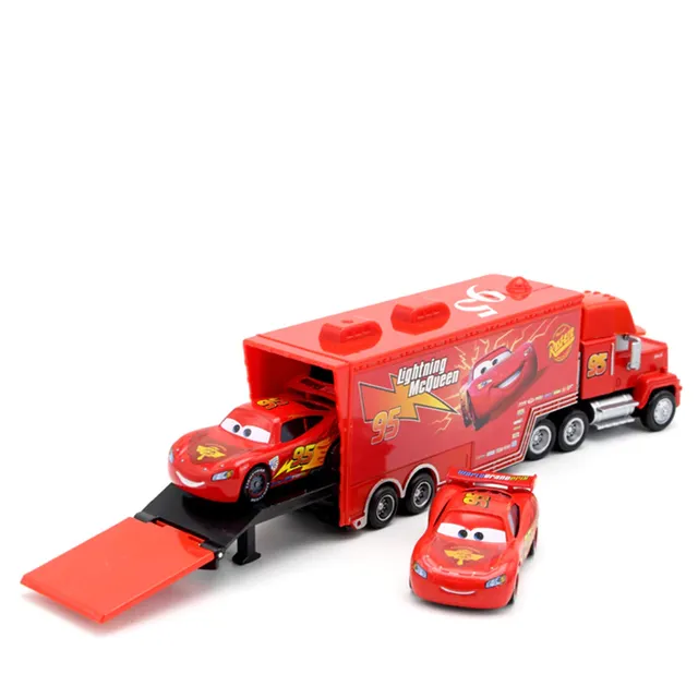 Piękne samochody dziecięce z różnymi motywami - Lightning McQueen