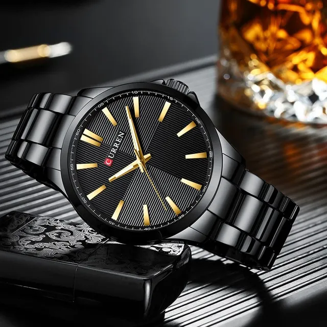 Luxury men's watch Curren waterproof