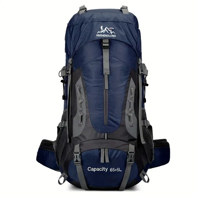 Camping backpack 70L, men's travel and outdoor bag with a large capacity for hiking and climbing